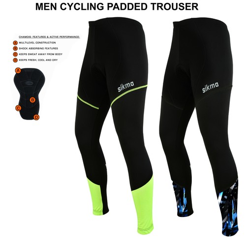 Herren fahrrad tights winter - herren,