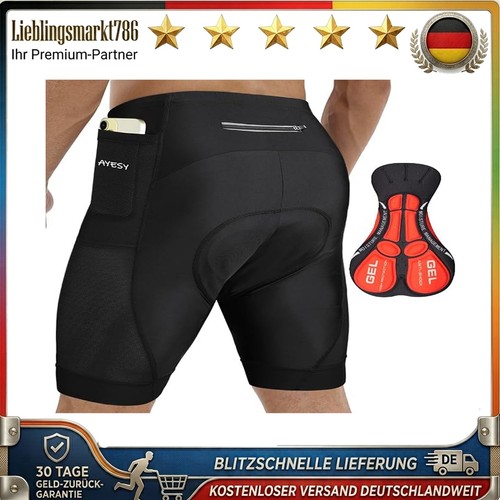 Radlerhose herren 3d - radlerhose, herren,